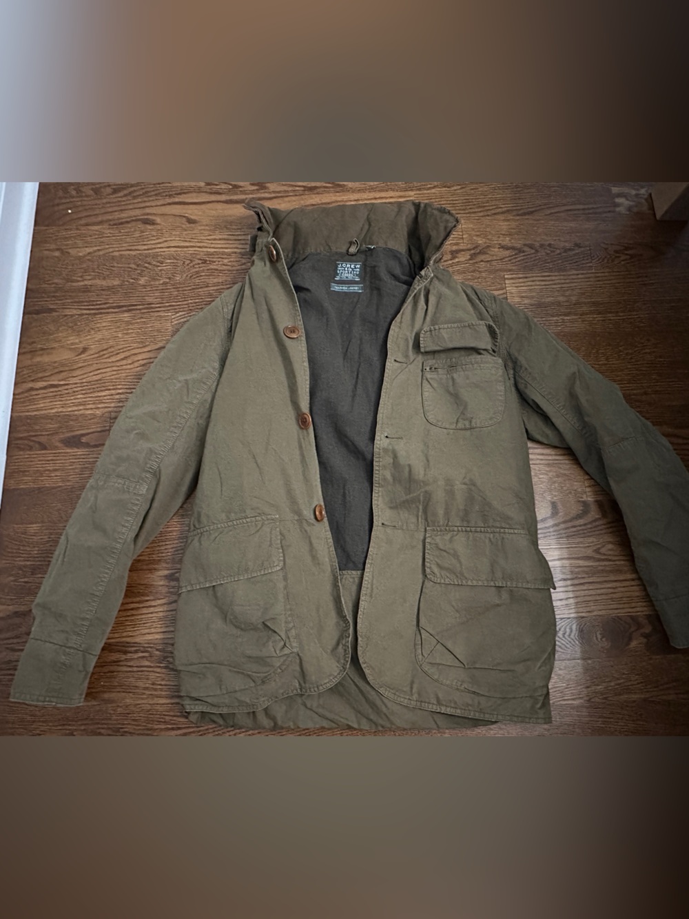 J crew trapper jacket small